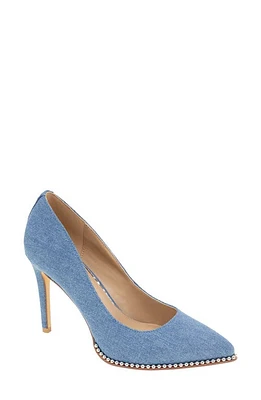 bcbg Hawti Studded Pump Denim at Nordstrom,