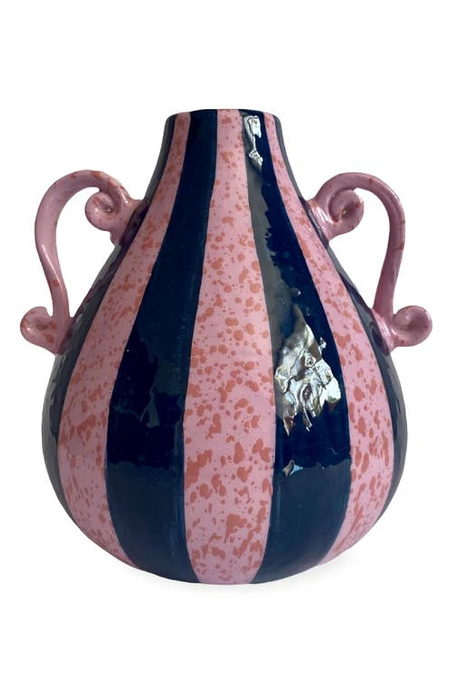 Vaisselle Amphora Ceramic Vase in Indigo Lilac at Nordstrom