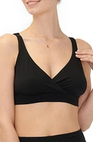 HATCH Crossover Pima Cotton Blend Nursing Bra at Nordstrom,