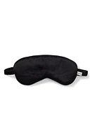 Petite Plume Silk Sleep Mask in Black at Nordstrom