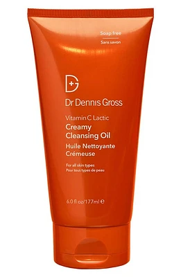 Dr. Dennis Gross Skincare Vitamin C Lactic Creamy Cleansing Oil at Nordstrom, Size 6 Oz