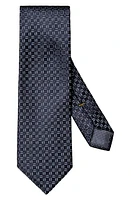 Eton Geometric Silk Tie in Navy at Nordstrom