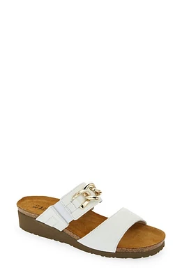 Naot Victoria Wedge Slide Sandal Leather at Nordstrom,