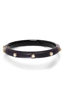 Alexis Bittar Crystal Stud Lucite Bangle in Black at Nordstrom