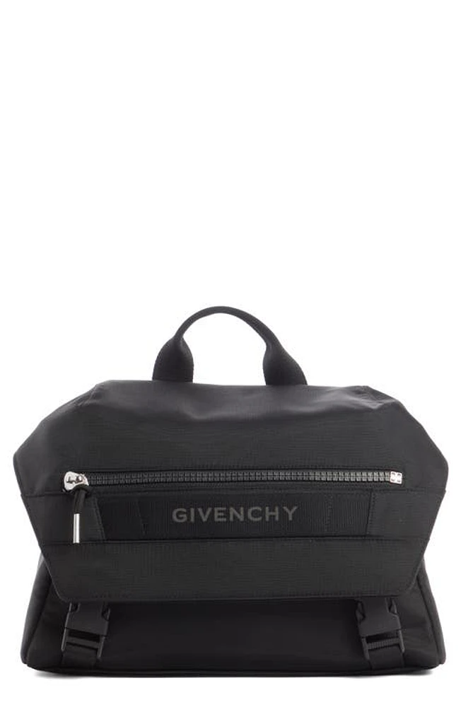 Givenchy G-Trek Nylon Messenger Bag in Black at Nordstrom