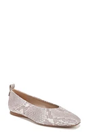 27 EDIT Naturalizer Carla Flat White Multi Snake at