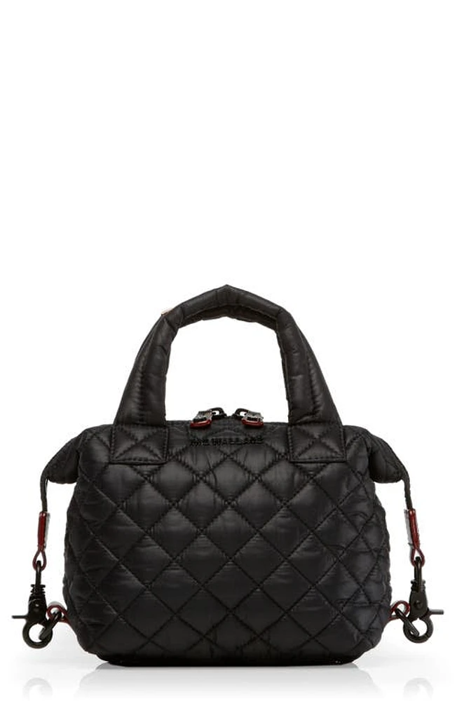 MZ Wallace Micro Sutton Tote in Black at Nordstrom