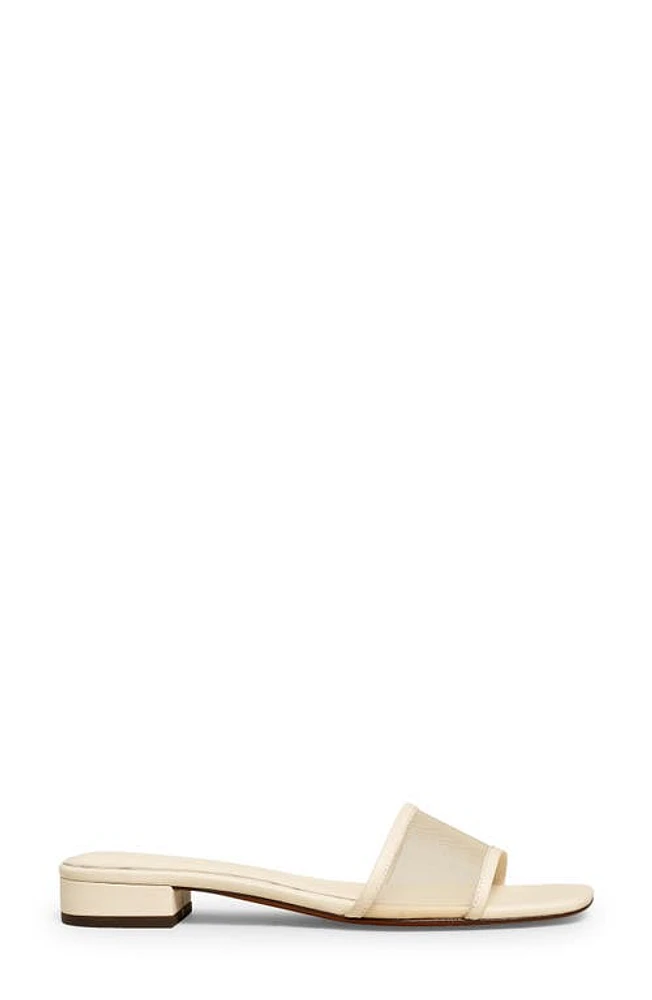 Madewell The Lynda Slide Sandal Ecru at Nordstrom,