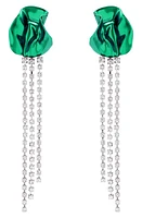 Sterling King Georgia Crystal Drop Earrings in Emerald at Nordstrom