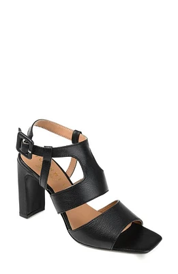 Journee Signature Beckie Block Heel Sandal at Nordstrom,