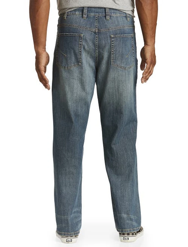 True Nation by DXL Cali Cool Relaxed-Fit Stretch Jeans at Nordstrom, X