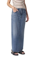 Citizens of Humanity Circolo Reworked Denim Maxi Skirt Glisten at Nordstrom,