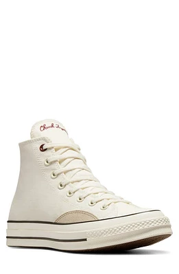 Converse Chuck 70 High Top Sneaker Egret/Stone/Cherry Daze at