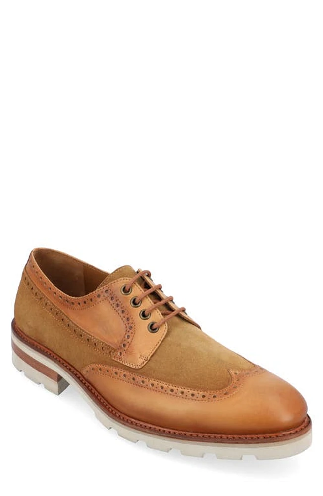 TAFT The Anderson Wingtip Derby Honey at Nordstrom,