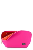 KUSSHI Signature Makeup Bag in Bubblegum Pink/Orange at Nordstrom