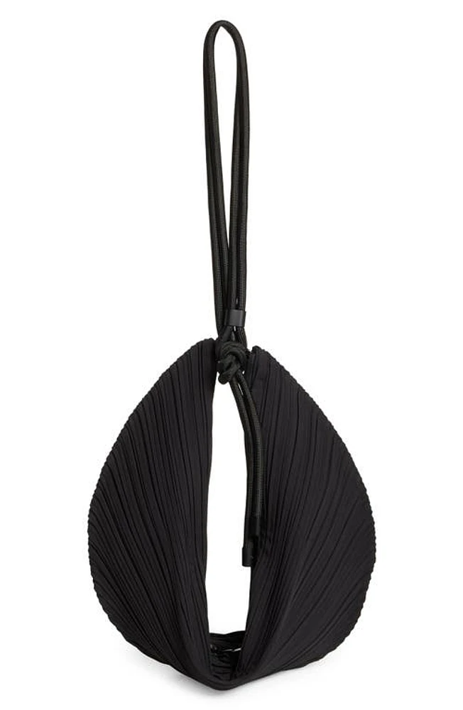 Pleats Please Issey Miyake Leaf Pleats Convertible Handbag in Black at Nordstrom