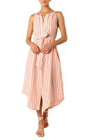 Petal & Pup Arabella Stripe Sleeveless Sundress Orange at Nordstrom,