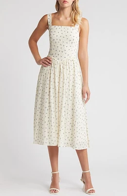 Chelsea28 Floral Sleeveless Fit & Flare Sundress at Nordstrom,