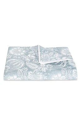 Matouk Granada Cotton Percale Duvet Cover in Hazy Blue at Nordstrom