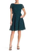 Shani Popover Lace Fit & Flare Dress at Nordstrom,