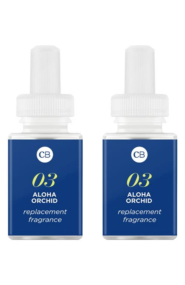 PURA x Capri Blue 2-Pack Diffuser Fragrance Refills in Aloha Orchid at Nordstrom