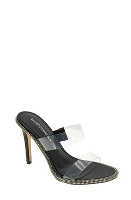 bcbg Tenia Sandal Clear/Black at Nordstrom,