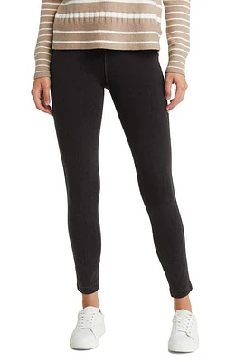 Lyssè Toothpick Denim Leggings Midtown Black at Nordstrom,