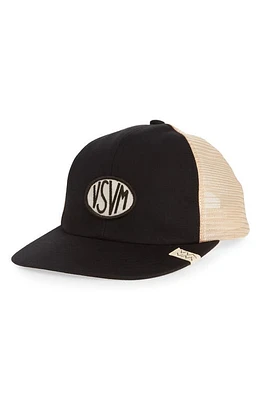 VISVIM Goodyear II Logo Trucker Hat in Black at Nordstrom