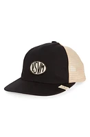 VISVIM Goodyear II Logo Trucker Hat in Black at Nordstrom