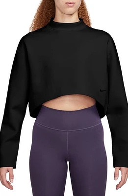 Nike Prima FutureMove Oversize Dri-FIT Crop Sweatshirt at Nordstrom,