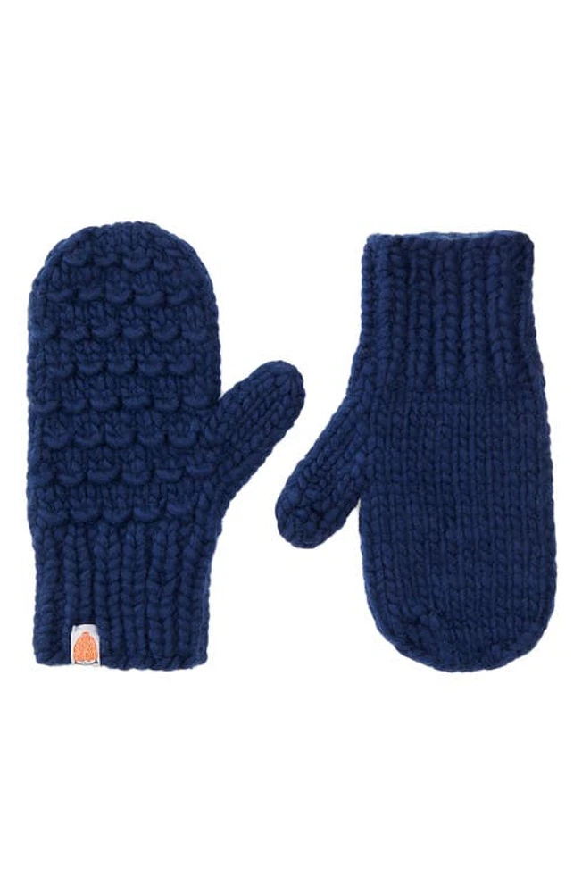 Sh*t That I Knit The Gunn Merino Wool Mittens in Navy at Nordstrom