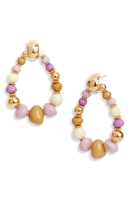 Gas Bijoux Biba Bead Earrings in Pink Mix at Nordstrom