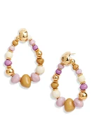 Gas Bijoux Biba Bead Earrings in Pink Mix at Nordstrom