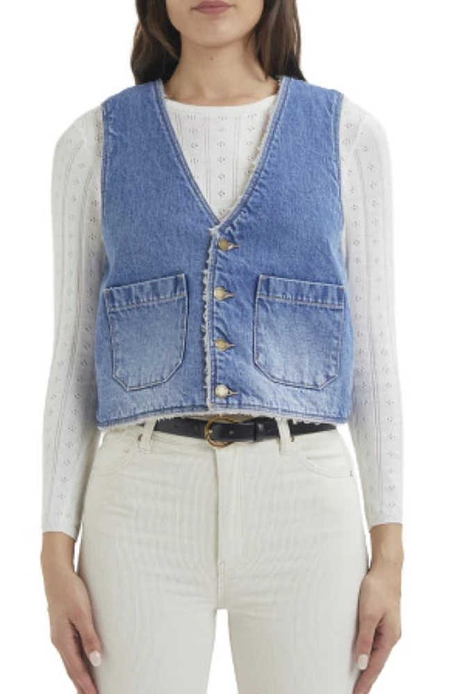 Rolla's Denim Vest Stevie Blue at Nordstrom,