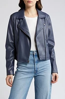 levi's Shrunken Faux Leather Moto Jacket at Nordstrom,