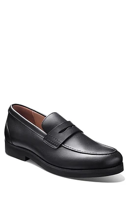 Samuel Hubbard Tailored Traveler Penny Loafer Black Leather at Nordstrom,