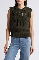 FRAME Open Stitch Sweater Vest at Nordstrom,