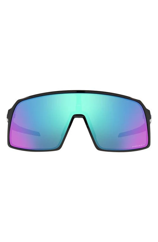 Oakley Sutro Shield Sunglasses in Black/Prizm Sapphire at Nordstrom