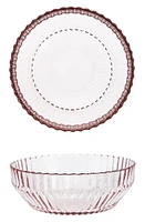 Fortessa Archie Set of 4 Pink Cereal Bowls at Nordstrom