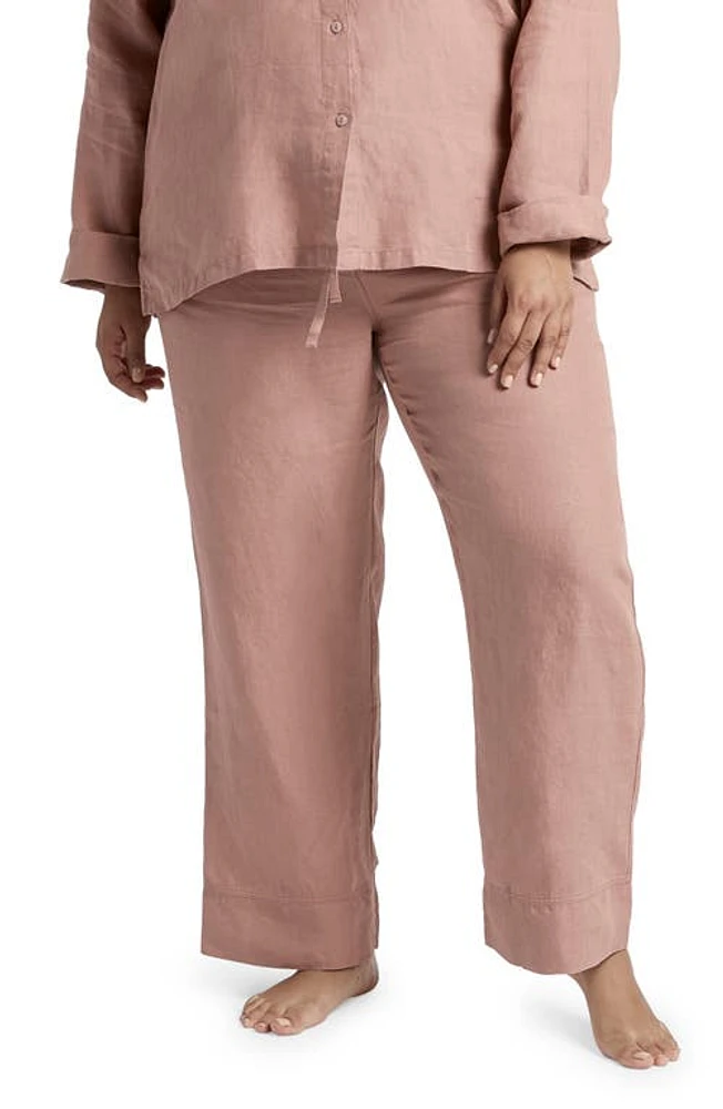 Parachute Linen Lounge Pants in Clay at Nordstrom