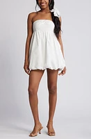 BP. Strapless Bubble Hem Minidress at Nordstrom,