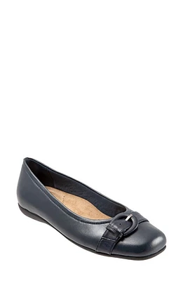 Trotters Sylvia Flat Navy at Nordstrom,