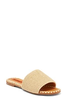 Simon Miller Salerno Raffia Slide Sandal Natural at Nordstrom,