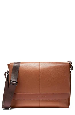 Cole Haan Triboro Leather Messenger Bag in New British Tan at Nordstrom