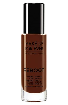 Make Up For Ever MUFE Reboot Active Care Revitalizing Foundation in R550 - Dark Chocolate at Nordstrom