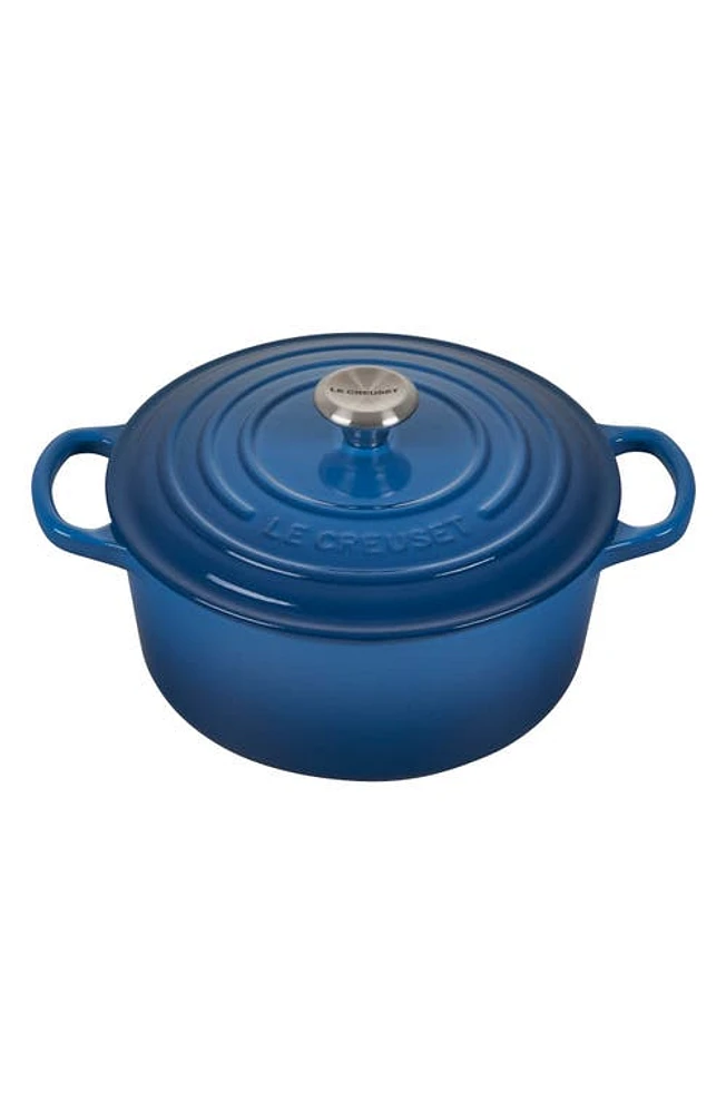 Le Creuset 3 1/2-Quart Signature Round Enamel Cast Iron French/Dutch Oven in Marseille at Nordstrom