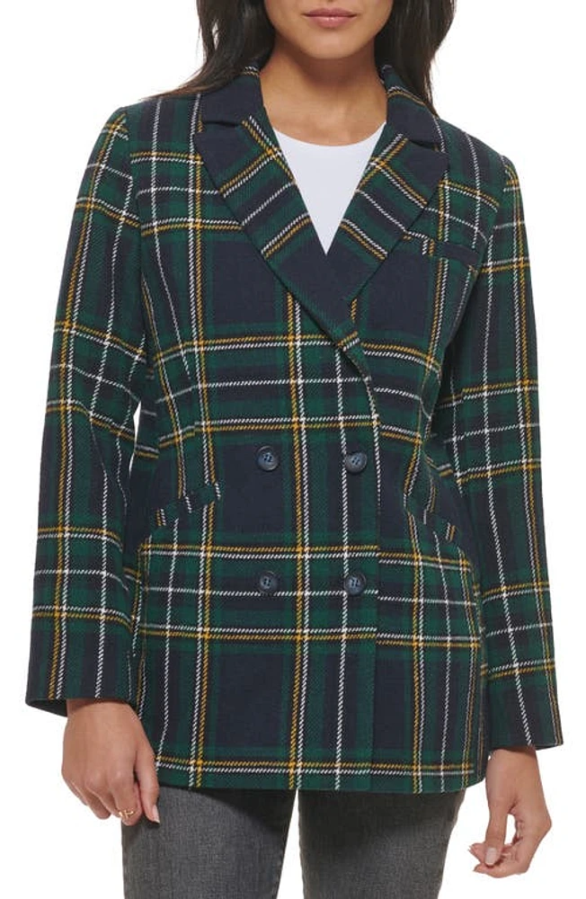 levi's Double Breasted Wool Blend Blazer Plaid at Nordstrom,