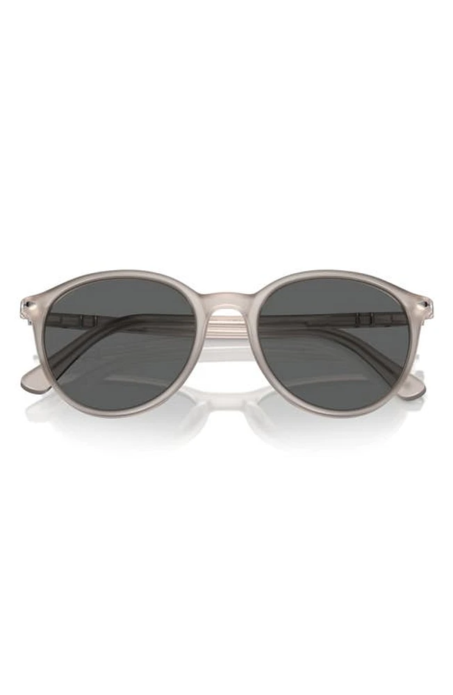 Persol 53mm Phantos Sunglasses in Opal Grey at Nordstrom