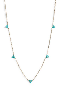 Anzie Cleo Turquoise Station Necklace at Nordstrom