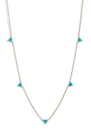 Anzie Cleo Turquoise Station Necklace at Nordstrom